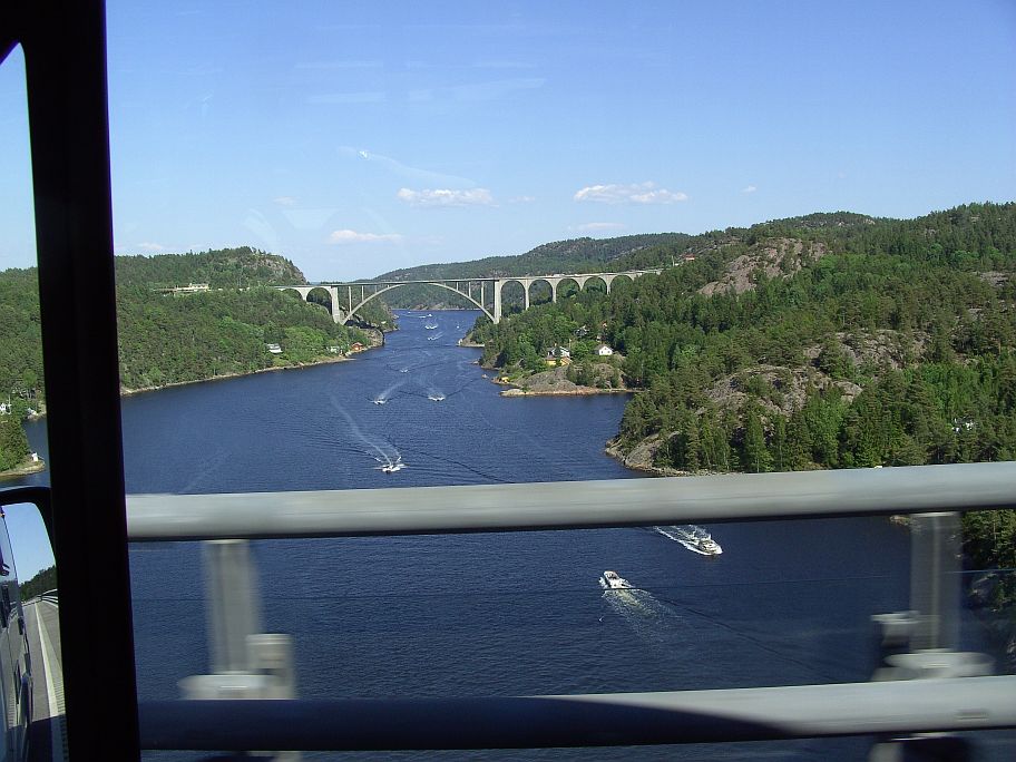 Die Svinesundbroen ist fr uns das Tor zu Norwegen 