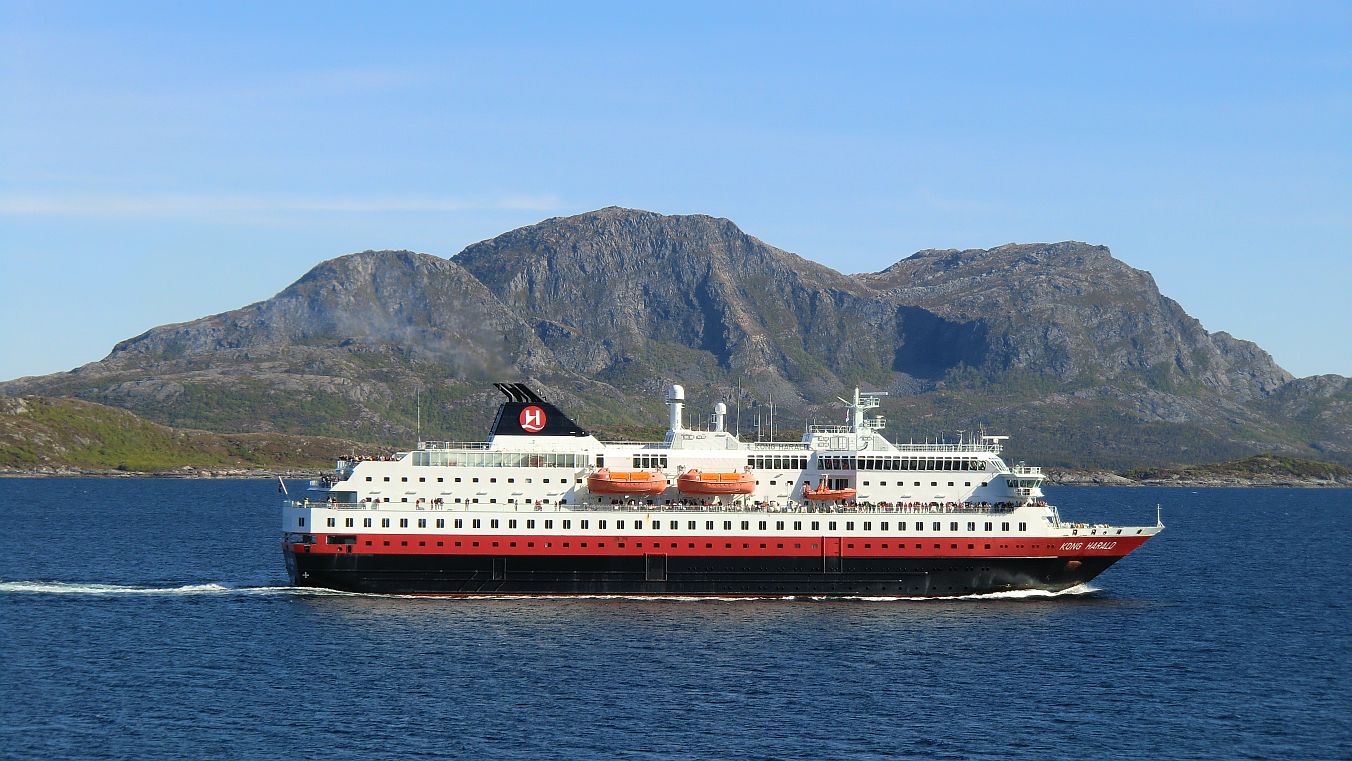 Namensgeber fr das Hurtigruten Schiff MS Kong Harald ist niemand Geringerer als der norwegische Knig.