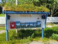 Diese gepflegte Briefkastenanlage im Ortsteil Torvik fanden wir eines Fotos wrdig