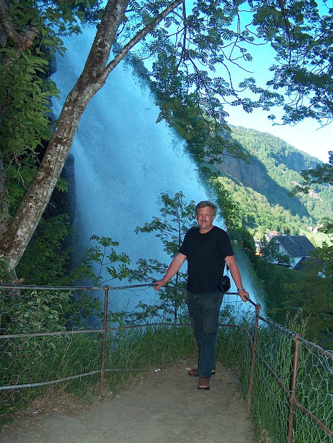 Fr mich immer wieder ein Erlebnis - der Steindalsfossen - Wasserfall